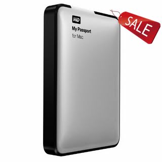 WD My Passport for Mac 2TB Portable External Hard Drive Storage USB 3.0