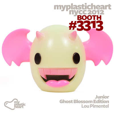 New York Comic-Con 2012 Exclusive Ghost Blossom Junior Vinyl Figure by Lou Pimentel