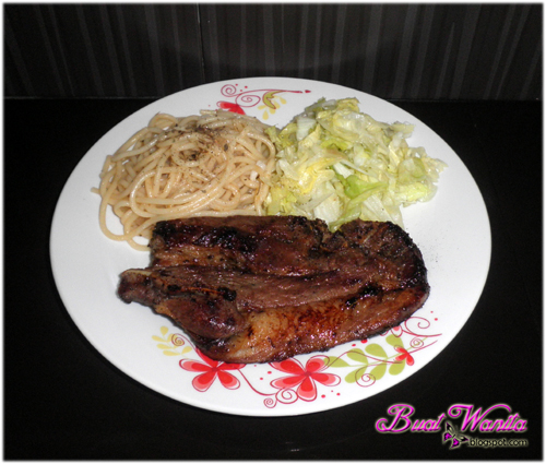 Resepi Lamb Chop / Steak Kambing Sos Cendawan - Buat Wanita