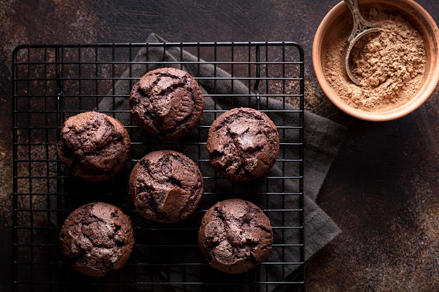 Muffin integrali al cioccolato