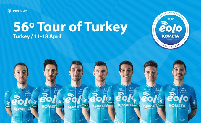 El Eolo - Kometa  participará en el Tour de Turquía