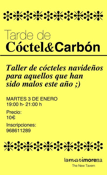 TALLER DE CÓCTELES NAVIDEÑOS