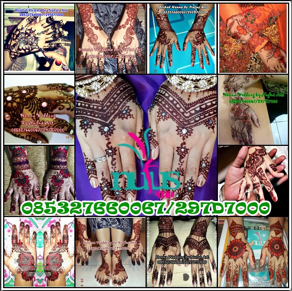 Henna Rainbow Henna Satu Warna Untuk PernikahanHenna Artist