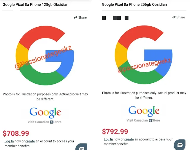 Google Pixel 8a Price Leaked