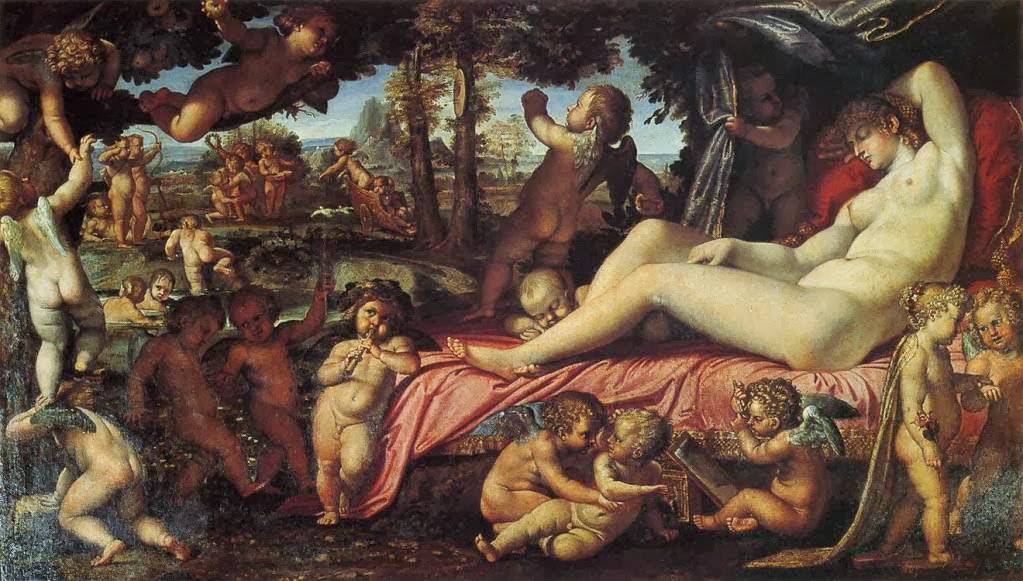 Venus dormida (Annibale Carracci, ca. 1602)