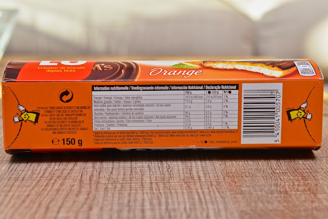 PiM's Orange - PiM's Orange LU -  Mondelez - Dessert - Génoise - Jaffa Cakes - Marmelade d'orange - Cake - Gâteau - Chocolat - Chocolat noir