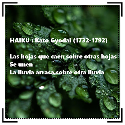 HAIKU 2 : Kato Gyodai (1732-1792)