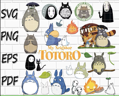 Top 16+ Totoro (My Neighbor Totoro ) PNG SVG DXF EPS Designs Download