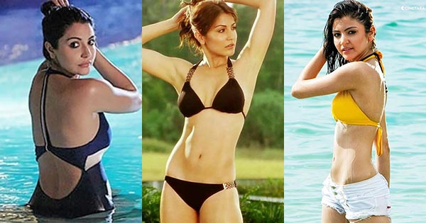20 hot photos of Anushka Sharma in bikini, swimsuits and lingerie - sexy  Bollywood actress.