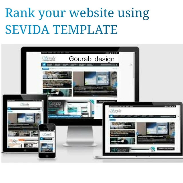 Sevida blogger template 2018