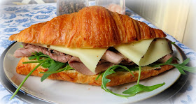 Roast Beef, Horseradish & Rocket Sandwiches