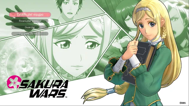 Sakura Wars Capítulo 2 Un Cúmulo de dicha Claris