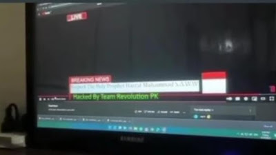 Hacker Pakistan Bajak Siaran Langsung TV India dan Putar Lagu 'Ya Nabi Salam Alaika'