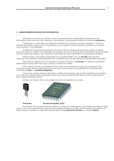 APOSTILA DE INFORMÁTICA PARA CONCURSOS PÚBLICOS