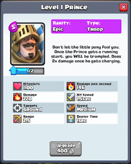 clash royale prince