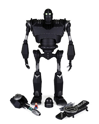 Shadow Variant The Iron Giant Deluxe Action Figure by Mondo