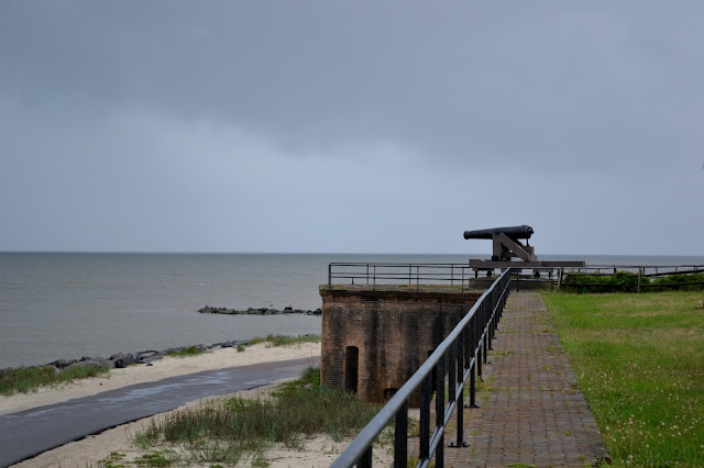 Cannon at Fort Gaines, Dauphin Island, Alabama