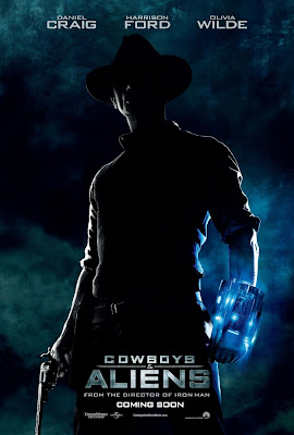 Cowboys & Aliens One Sheet Teaser Movie Poster #2