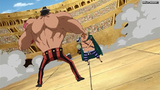 ワンピースアニメ ドレスローザ編 646話 ケリーファンク ジャケジャケの実 二人羽織 | ONE PIECE Episode 646