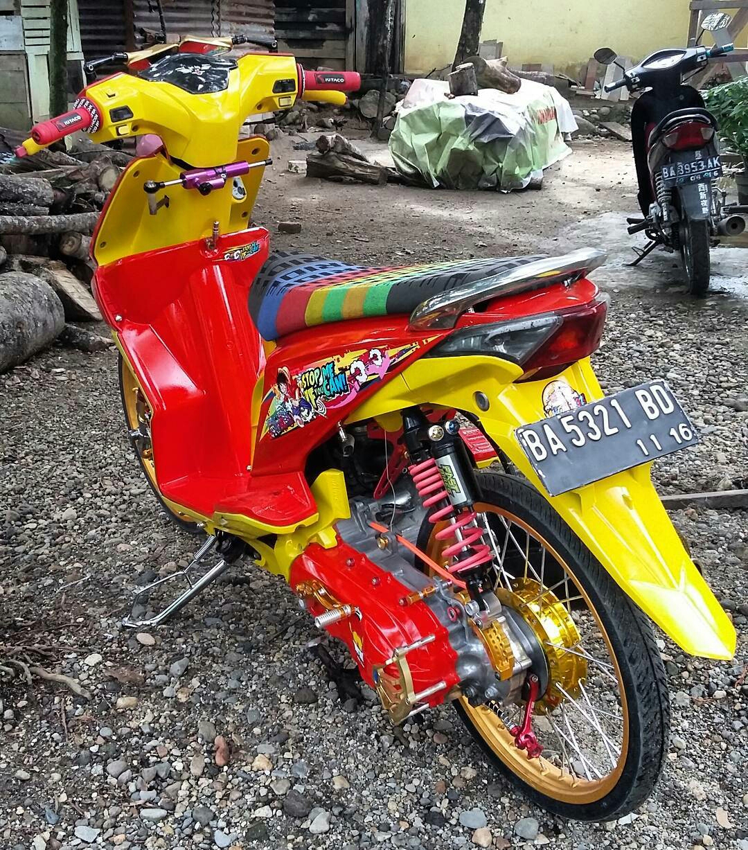 Kumpulan 82 Foto Modifikasi Motor Beat Thailook Terbaik Griya