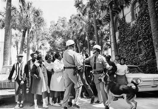 Arrest of Murray High Students at Ponce de Leon Hotel