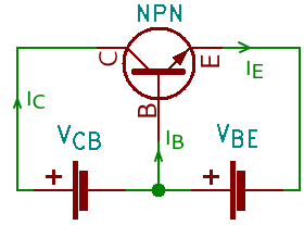 Prinsip kerja transistor NPN