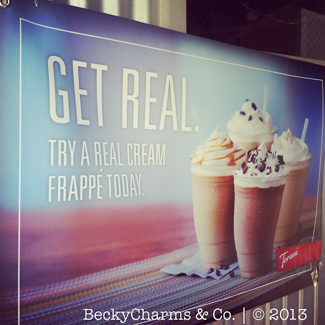 Torani Real Cream Frappé Mix and New Signature Syrup Sample by BeckyCharms