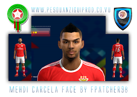 Mehdi Carcela Face and Hair Pes 2013 by FPatcher98