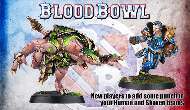 Forge World: New Blood Bowl Reiklander Grif Oberwald and Skaven Rat Ogre