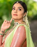 Telugu anchor Sreemukhi latest photoshoot collections
