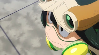 ヒロアカ 5期4話 蛙吹梅雨 Asui Tsuyu 僕のヒーローアカデミア アニメ My Hero Academia Episode 92