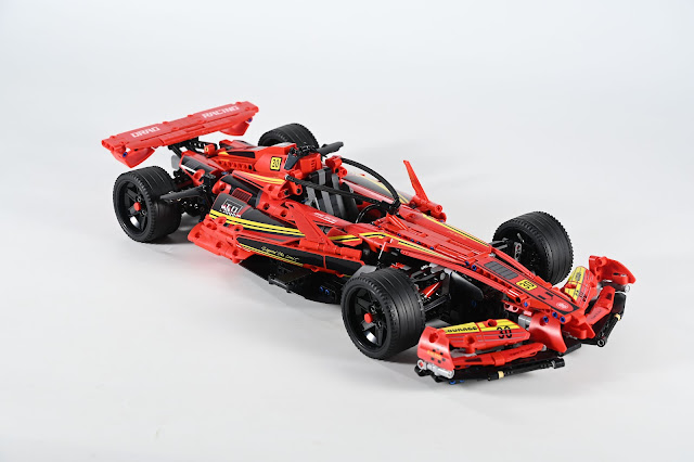 Nifeliz F11 Race Car Compatible With Lego