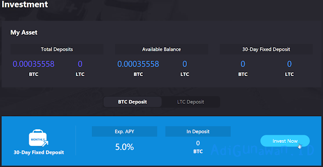 Cara Investasi Bitcoin di OXBTC CloudHash