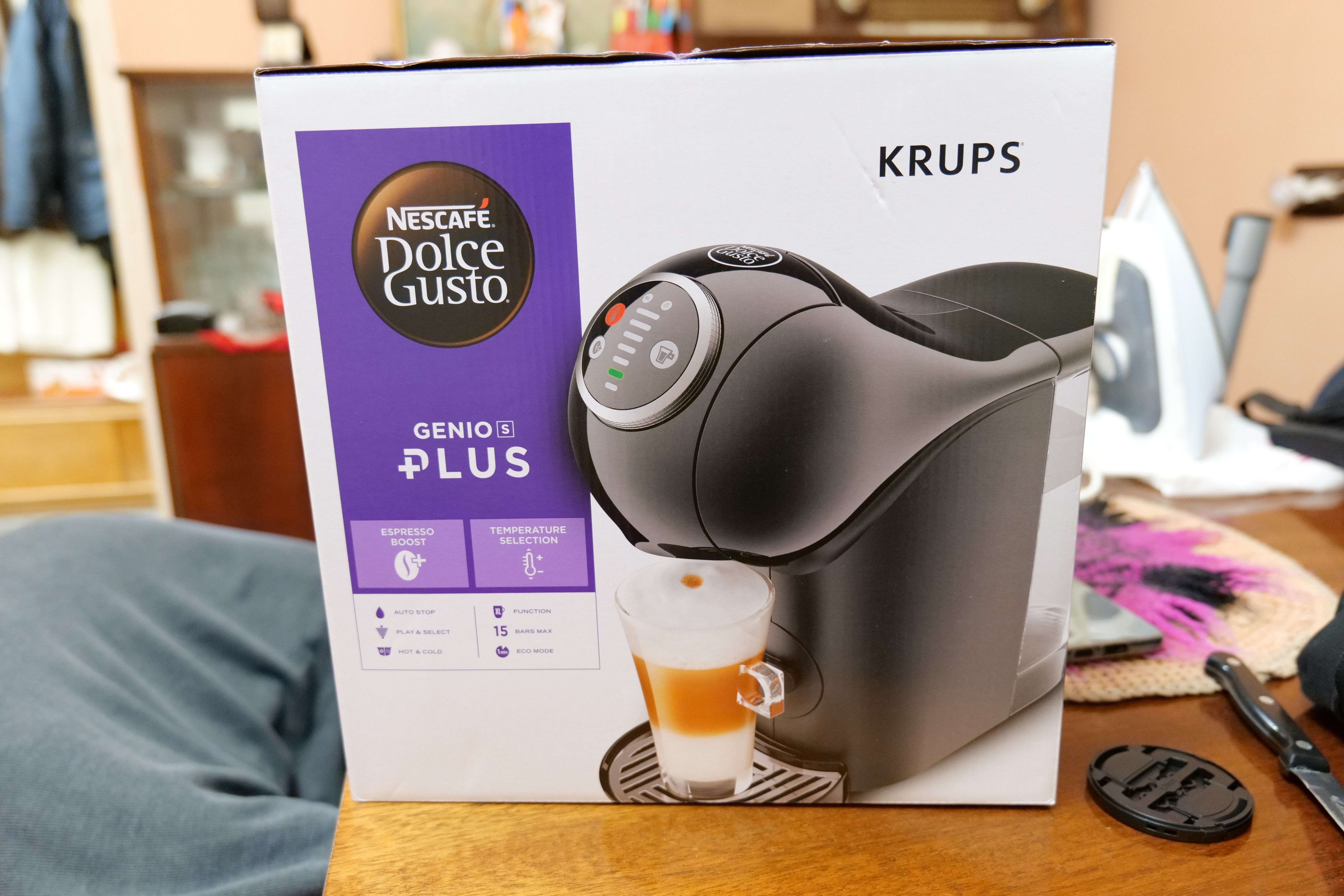 What do we know about the KRUPS GENIO S PLUS KP3408 automatic