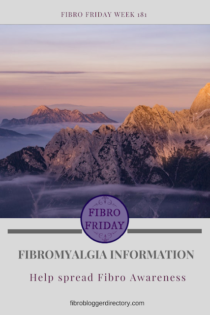 Fibro Friday link up week 181