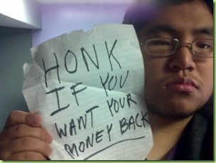honk if you want to go to johns hopkins