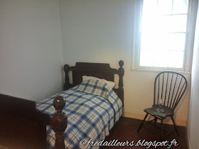 New York Bronx Poe Cottage chambre