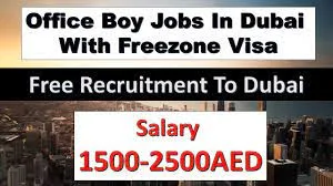 Office Boys (45 Nos) Jobs Recruitment for Dubai Based Reputed Facilities Management in Company 