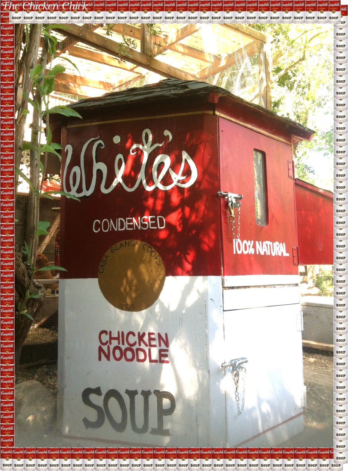 Campbell's Soup Chicken Coop: Mmm, Mmm Good!