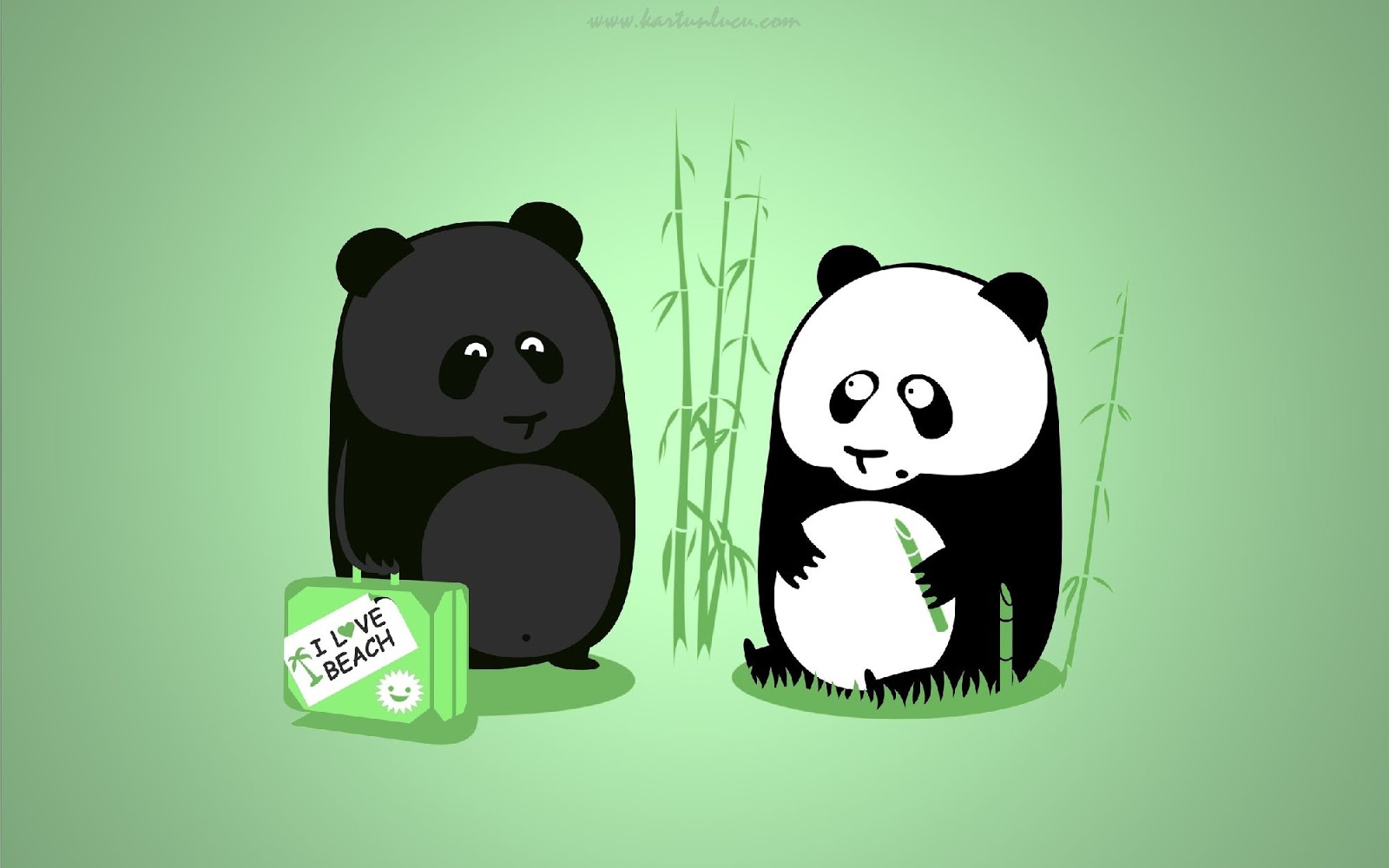 Wallpaper Lucu Panda Terbaru Gambar DP BBM