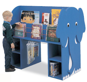 elephant book display