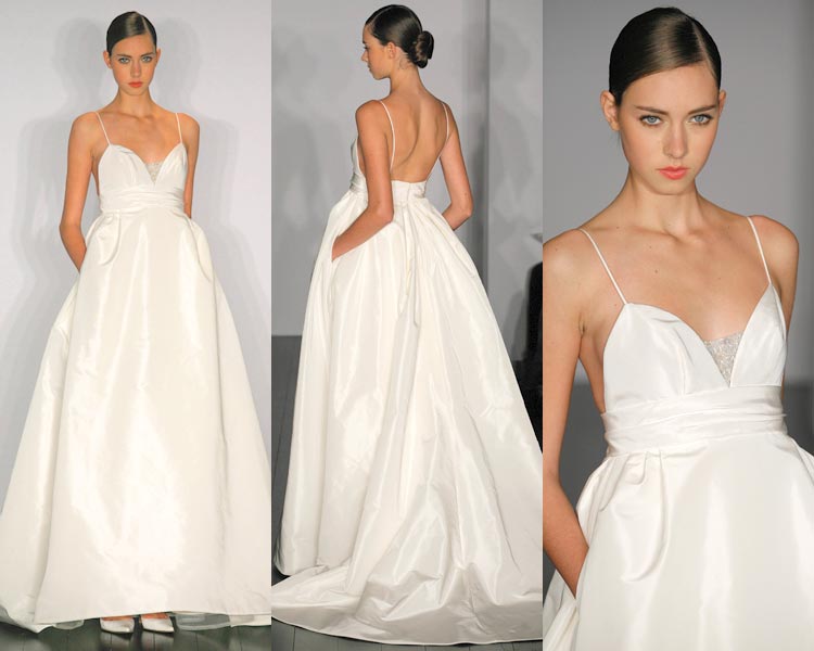 Has anybody explored the possibility of wearing a wedding dress with pockets