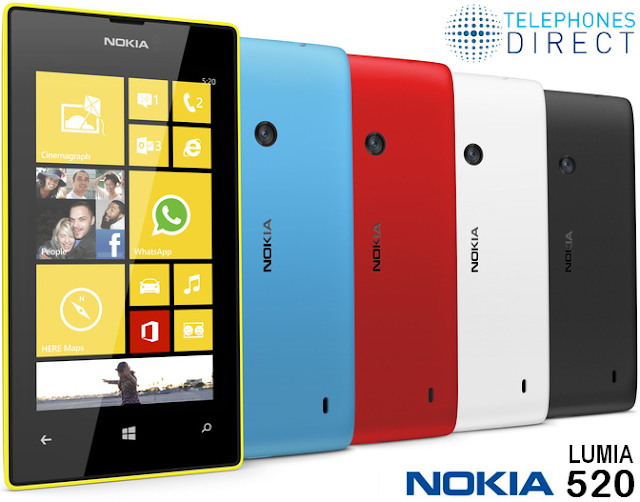 Nokia Lumia 520 from Telephones Direct