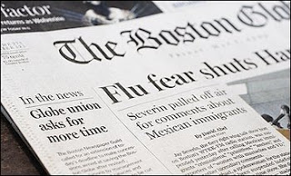 nytimes to file notice it will close boston globe