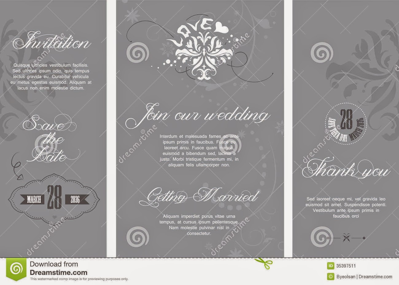 desain undangan pernikahan terbaru