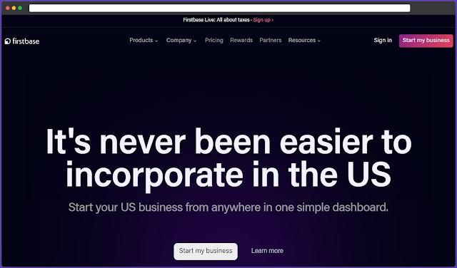 FIRSTBASE: PERFECT DOCUMENT SOLUTION TO LAUNCH COMPANY INTERNATIONALLY