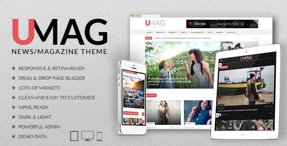 UMag -  News Magazine WordPress Themes