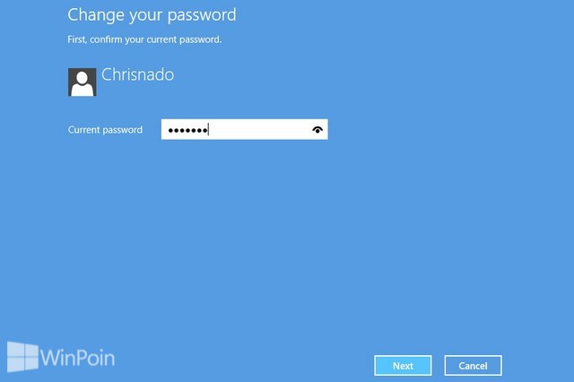 Cara Mengganti Password Akun Lokal di Windows 8