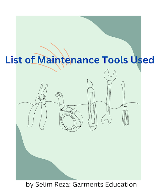 List of Maintenance Tools