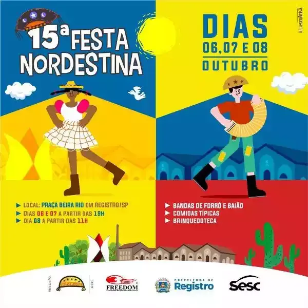 15 Festa Nordestina de Registro-SP - Severino Deodato de Lima Araken